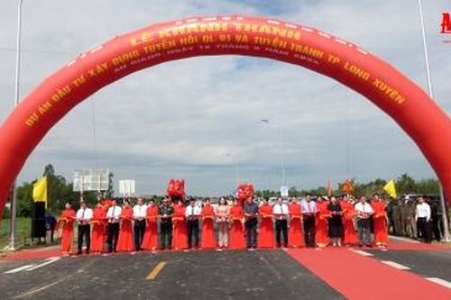 Khánh thành tuyến tránh Long Xuyên, rút ngắn giao thông qua An Giang