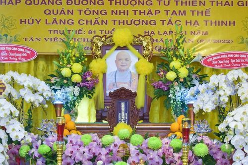 Lễ Đại tường Ni trưởng Thích nữ Tắc Thinh tại chùa Pháp Quang (Q.8)