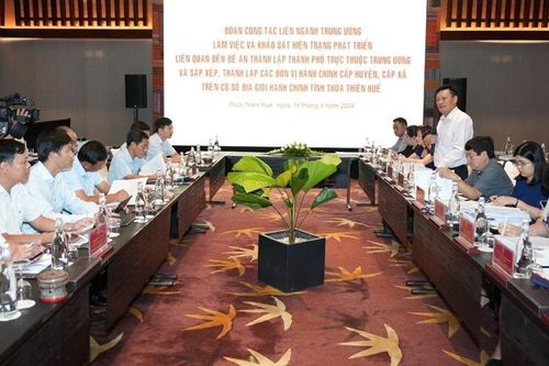 Thừa Thiên – Huế: Hoàn thiện hồ sơ Đề án thành lập thành phố trực thuộc Trung ương