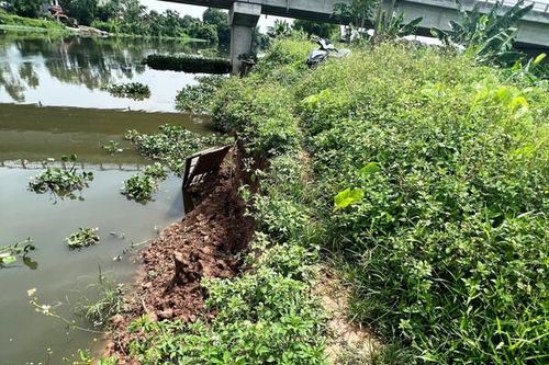 Hải Dương: Bờ kênh thủy lợi Bắc Hưng Hải có 102 điểm xung yếu, nguy cơ sạt lở