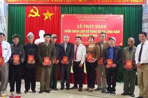 Hà Quảng chú trọng công tác nghiên cứu, biên soạn lịch sử đảng bộ địa phương