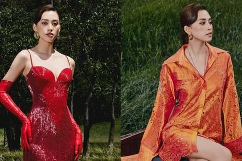 Hoa hậu Tiểu Vy diện trang phục dạ hội, khoe sắc giữa xứ Đà Lạt mộng mơ