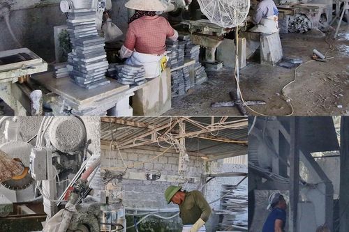 Nghệ An: báo động thực trạng lao động tại các cơ sở chế biến đá