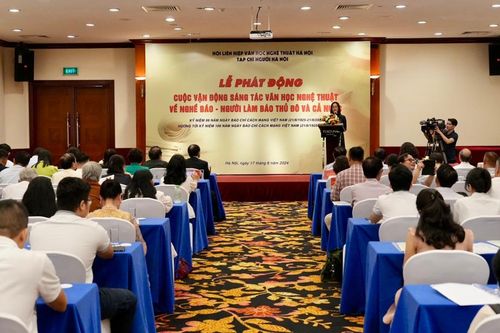 Phát động sáng tác văn học nghệ thuật về Nghề báo-Người làm báo Thủ đô và cả nước 2025