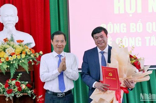 Chủ nhiệm Ủy ban kiểm tra Tỉnh ủy Lâm Đồng làm Bí thư Thành ủy Đà Lạt