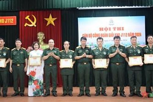 Kho J112 thi cán bộ công đoàn giỏi