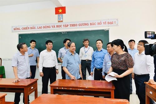 Nóng trong tuần: Kiểm tra chuẩn bị thi tốt nghiệp THPT tại các địa phương