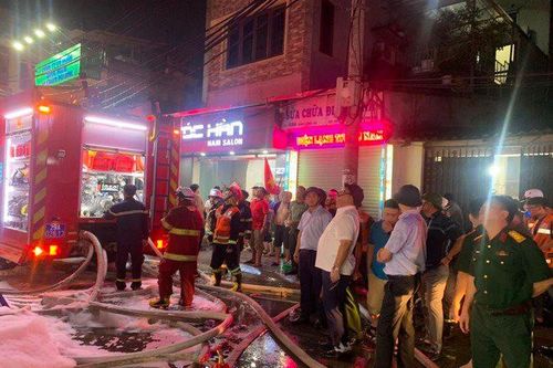 Công an Hà Nội thông tin vụ cháy trên phố Định Công Hạ
