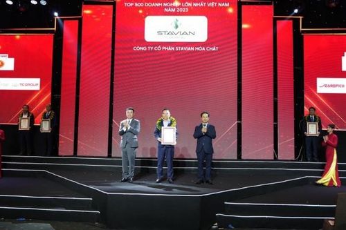 Công ty Cổ phần Stavian Hóa chất thăng hạng trên Bảng xếp hạng 100 Nhà phân phối hóa chất lớn nhất toàn cầu của ICIS 2024