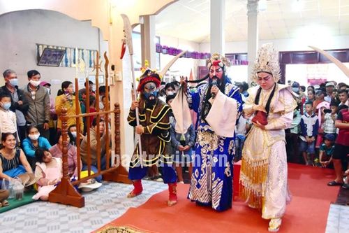 Đặc sắc Lễ hội cúng biển Mỹ Long ở Trà Vinh