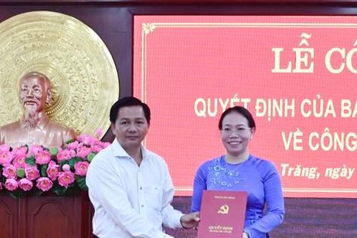 Luân chuyển nữ Phó Chủ tịch tỉnh Sóc Trăng làm Bí thư Thị ủy