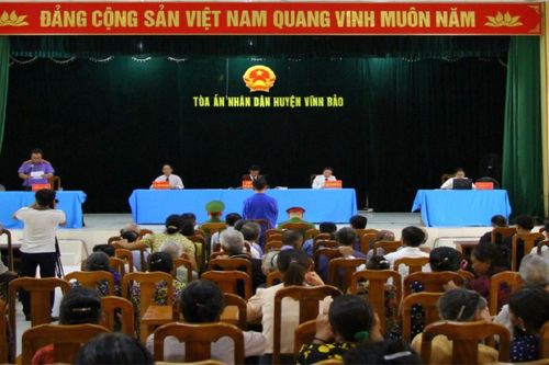 TAND huyện Vĩnh Bảo xét xử lưu động vụ án ma túy