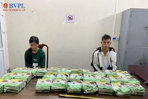 Bắt 2 vợ chồng vận chuyển 30kg ma túy đá lấy 200 triệu tiền công
