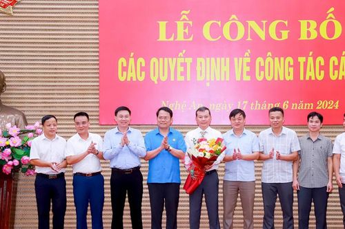 Đồng chí Lê Anh Tuấn giữ chức Giám đốc Vườn Quốc gia Pù Mát
