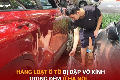Bản tin 60s: Hàng loạt ô tô bị đập vỡ kính trong đêm ở Hà Nội