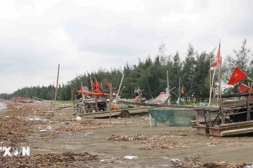 Nghệ An: Khắc phục ô nhiễm bờ biển Diễn Châu sau khi báo chí phản ánh