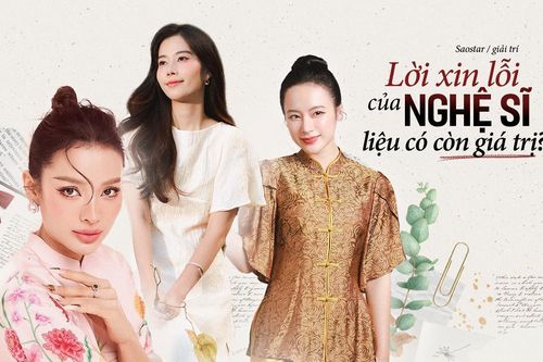 Lời xin lỗi của nghệ sĩ có còn đáng tin?