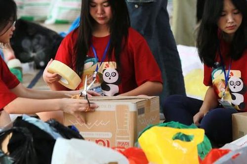 Học sinh Hà Nội thu gom hơn 3,6 tấn giấy, 2 tấn quần áo cũ nhằm lan tỏa ý thức bảo vệ môi trường