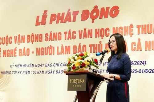 Vận động sáng tác văn học nghệ thuật về nghề báo - người làm báo