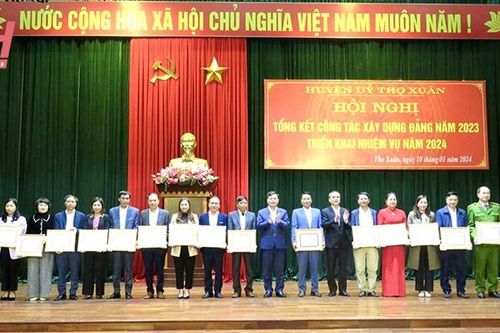 Thọ Xuân đẩy mạnh thực hiện Kết luận số 01-KL/TW