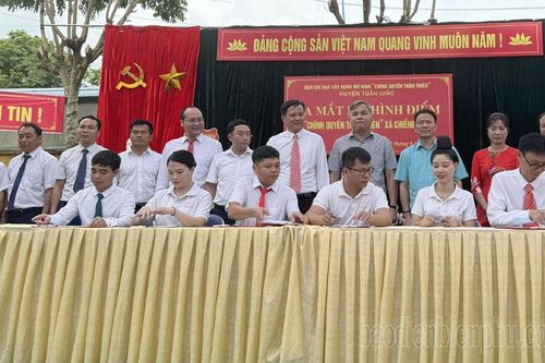 Ra mắt mô hình điểm Chính quyền thân thiện ở Tuần Giáo