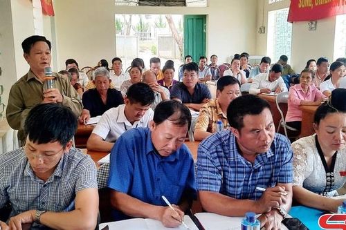 Tổ đại biểu HĐND tỉnh tiếp xúc cử tri huyện Yên Châu