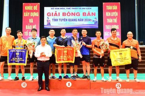 Bế mạc Giải bóng bàn tỉnh Tuyên Quang