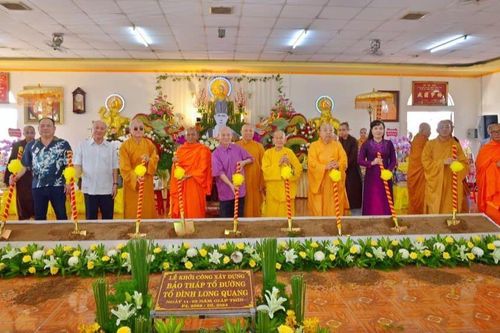 TP.Cần Thơ: Tổ đình Long Quang kỷ niệm 200 năm thành lập và đặt đá xây dựng Tổ đường