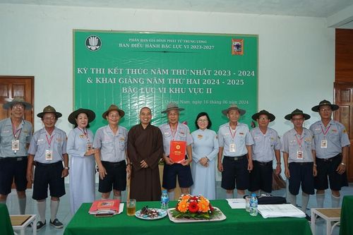 76 huynh trưởng Gia đình Phật tử TP.Đà Nẵng và Quảng Nam thi kết khóa bậc Lực VI năm thứ nhất