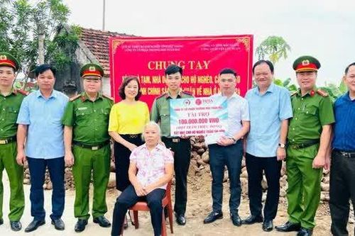 Công an huyện Lục Ngạn (Bắc Giang): Thắm tình quân dân từ những mái ấm tình thương