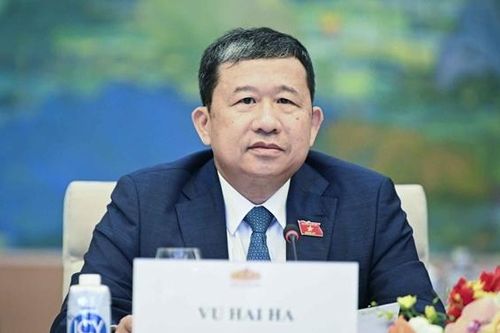 Chủ nhiệm Ủy ban Đối ngoại Vũ Hải Hà hội đàm với Phó Chủ nhiệm Ủy ban Đối ngoại Nhân đại toàn quốc Trung Quốc