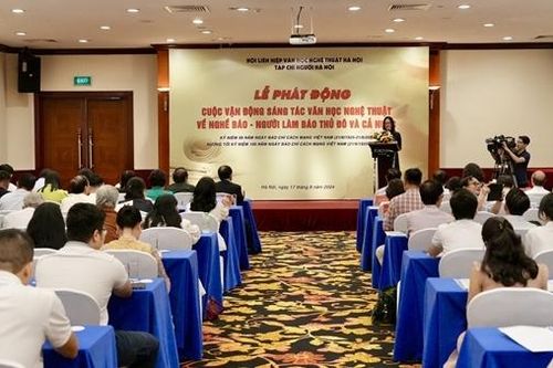 Phát động sáng tác văn học nghệ thuật về nghề báo – người làm báo
