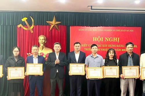 Đảng ủy các khu công nghiệp và chế xuất Hà Nội: Kiên trì vận động, phát triển nhiều tổ chức Đảng trong doanh nghiệp