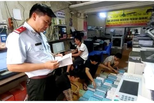Hà Nội: Xử phạt vi phạm hành chính đối với 3 cơ sở photocopy vi phạm