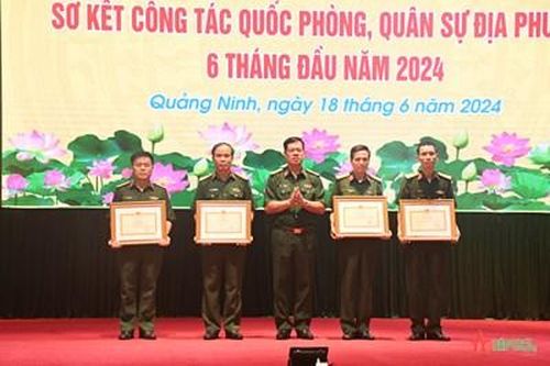Bộ CHQS tỉnh Quảng Ninh: Sơ kết công tác quốc phòng, quân sự địa phương 6 tháng đầu năm 2024
