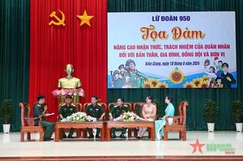 Lữ đoàn 950 (Quân khu 9): Nâng cao nhận thức, trách nhiệm của quân nhân