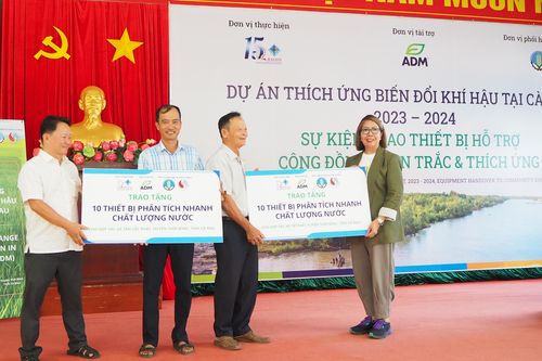 Hỗ trợ nâng cao năng lực quan trắc và thích ứng biến đổi khí hậu