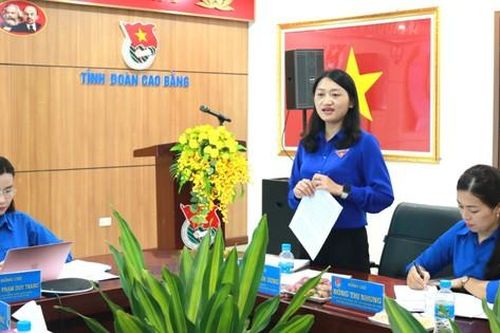 Trung ương Đoàn kiểm tra công tác Đoàn và phong trào thanh thiếu nhi tại Cao Bằng