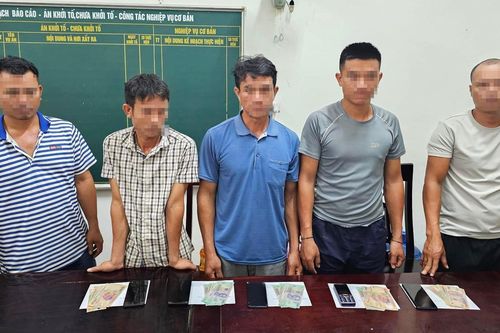 Bắt giữ 5 đối tượng đánh bạc bằng hình thức chọi trâu