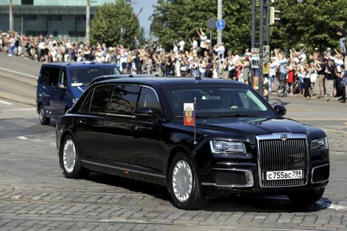 Xe bọc thép Aurus Senat chở Tổng thống Putin: Biểu tượng tự hào của ô tô Nga