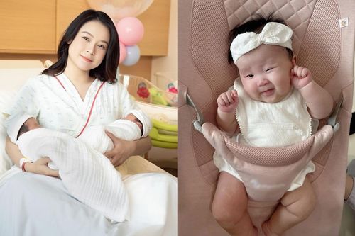 Sam khoe loạt ảnh đáng yêu của con gái, biểu cảm ái nữ gây sốt
