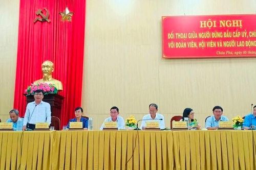 Đối thoại, lắng nghe ý kiến của đoàn viên, hội viên và người lao động