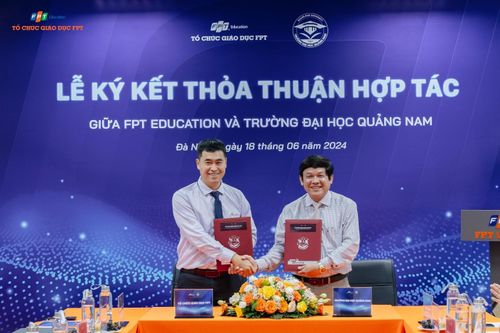 FPT Education ký kết thỏa thuận hợp tác tuyển dụng nhân sự với Trường Đại học Quảng Nam