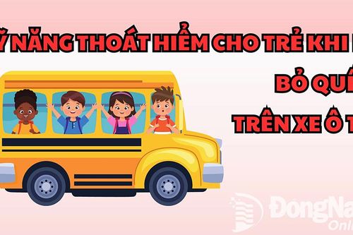 Kỹ năng thoát hiểm cho trẻ khi bị bỏ quên trên xe ô tô
