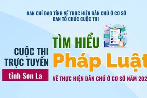 Kết quả tuần thứ hai Cuộc thi trực tuyến 'Tìm hiểu pháp luật về thực hiện dân chủ ở cơ sở' tỉnh Sơn La năm 2024