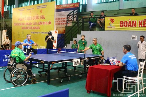 Khai mạc Giải vô địch thể thao người khuyết tật năm 2024 tại Thái Nguyên