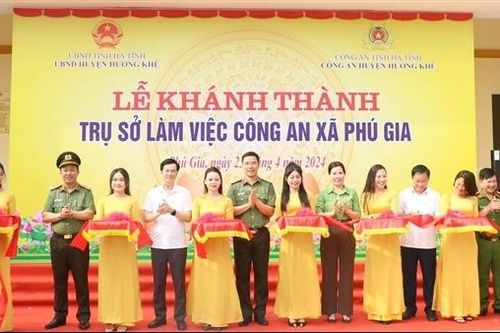 Diện mạo mới từ các trụ sở Công an xã