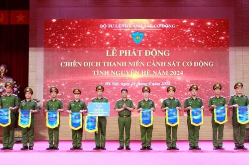 Tuổi trẻ Cảnh sát cơ động phát động chiến dịch tình nguyện hè, huy động nguồn lực 800 triệu đồng