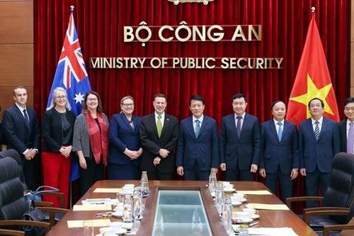 Việt Nam – Australia mở rộng hợp tác trong lĩnh vực thực thi pháp luật