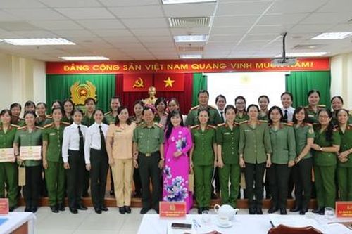Hội Phụ nữ Công an TPHCM đạt và vượt nhiều chỉ tiêu công tác